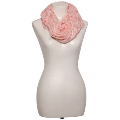 Infinity scarf (Pink, White) from Pieces