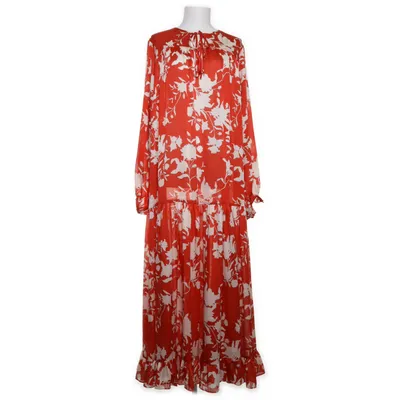 Maxi dress (Red, Multicolored) from Johanna Ortiz x H&M Polyester