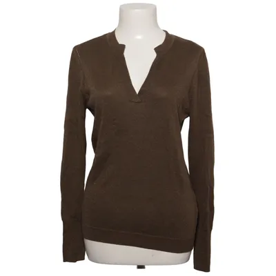 Top (Bruin) van Yaya Women Katoen, Metallvezel, Modal, Polyamide
