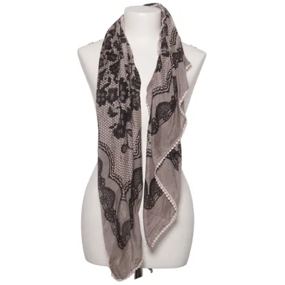 Shawl (Gray, Black) from Codello Polyester