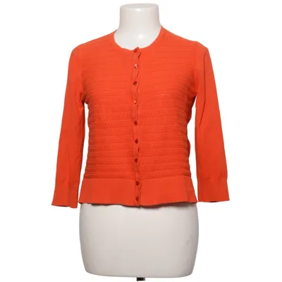 Cardigan (Red) from Cable & Gauge Polyester, Viscose