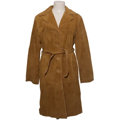 Ledermantel (Braun) von C&A Leder, Polyester