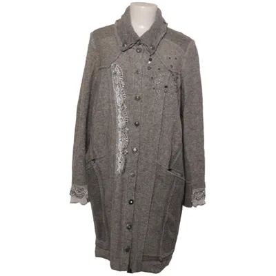 Cardigan (Gray) from Tredy Acrylic, Polyester, Wool