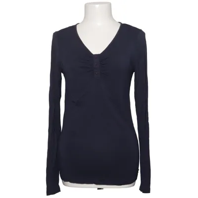 Henley T-shirt (Sort) fra ESPRIT