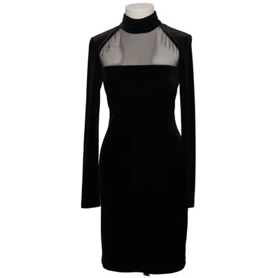 Cocktailklänning (Svart) från Vera Wang Elastan, Polyester