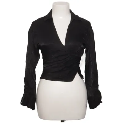 Bluse (Sort) fra Zara Viscose