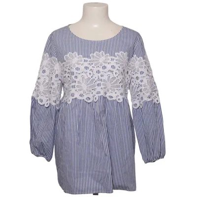 Blouse (Blauw, Wit) van Chelsea Rose NYC