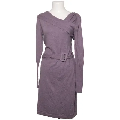 Dress (Purple) from Zaatxchi Cotton, Elastane, Polyamide, Wool