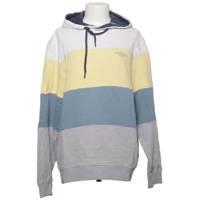 Hoodie (White, Blue, Multicolored) from Blend Cotton