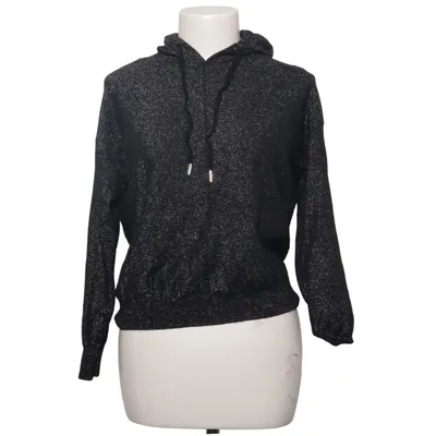 Sweat à capuche (Noir, Argent) de Amo&Roma Coton, Polyester, Viscose