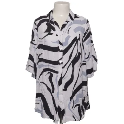Korte mouwen shirt (Wit, Zwart, Blauw) van Baty Viscose