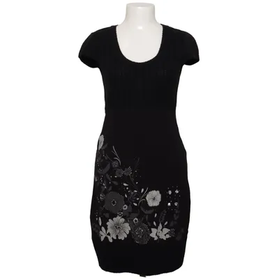 Dress (Black) from Mogul Acrylic, Elastane, Viscose