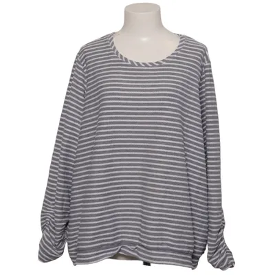 Tröja (Grå, Vit) från Gina Benotti Bomull, Elastan, Polyester, Viskos