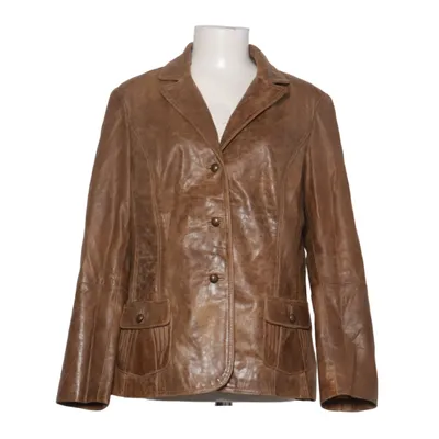 Veste en cuir (Marron) de Création L Cuir, Polyester
