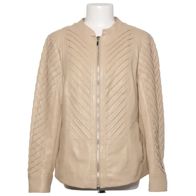 Jakke (Beige) fra Judith Williams Polyester, Polyurethan