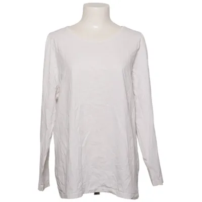 Langærmet t-shirt (Hvid) fra Women Essentials by Tchibo Økologisk bomuld
