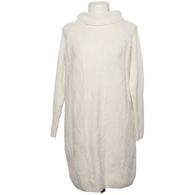 Pul à col roulé (Blanc) de Jean Pascale Acrylique, Élasthane, Polyester