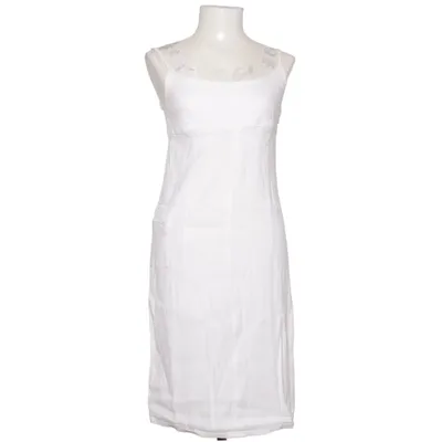Dress (White) from Armani Jeans Elastane, Linen, Viscose