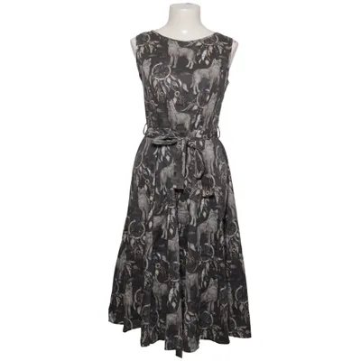 Jurk (Grijs, Meerkleurig) van Lady Vintage Katoen, Elastaan