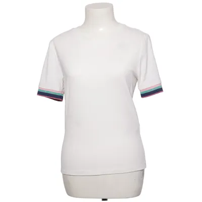 T-shirt (Vit, Flerfärgad) från Jacqueline de Yong Elastan, Polyester, Viskos