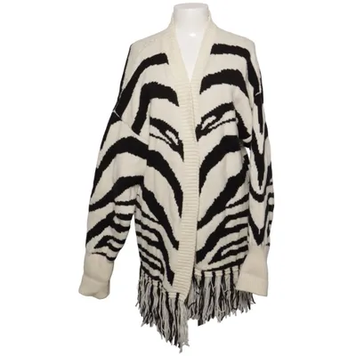 Cardigan (Black, White) from 7 for All Mankind Acrylic, Wool