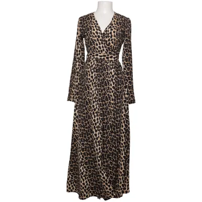 Robe portefeuille (Marron, Noir) de Ambika Trend Polyester