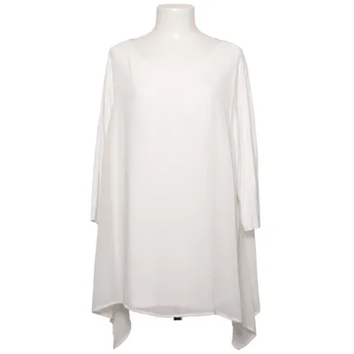 Blus (Vit) från Sheego Elastan, Viskos