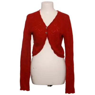 Bolero (Rot) von Flash Basic Angora, Polyamid, Polyester, Wolle