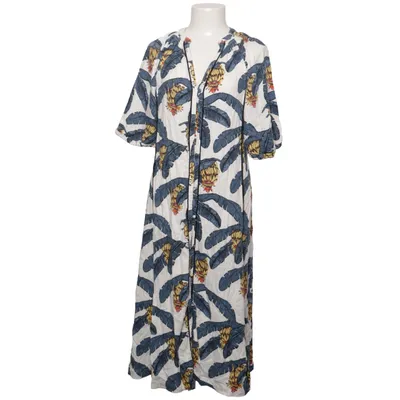 Shirt dress (White, Blue, Yellow) from Desmond & Dempsey x H&M Linen, Viscose