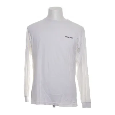 Langærmet t-shirt (Hvid) fra Stranger Society Bomuld