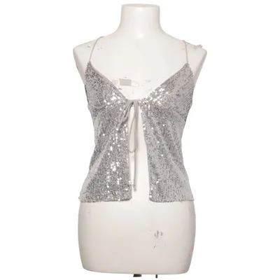Crop top (Argent) de Pull & Bear Polyester