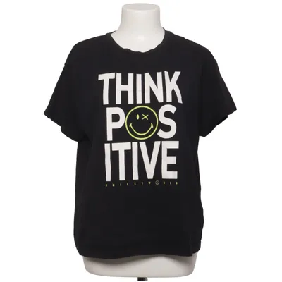 T-shirt (Smiley - Think Positive) van Smiley World Katoen