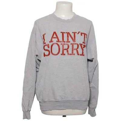 Sweatshirt (Grå, Rød) fra L.A.LU Design Bomuld, Polyester