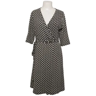 Wrap dress (Black, White) from Superstition Acrylic, Elastane, Polyester