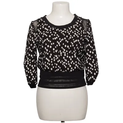 Top (Zwart, Wit) van Patrizia Pepe Elastaan, Polyamide, Polyester