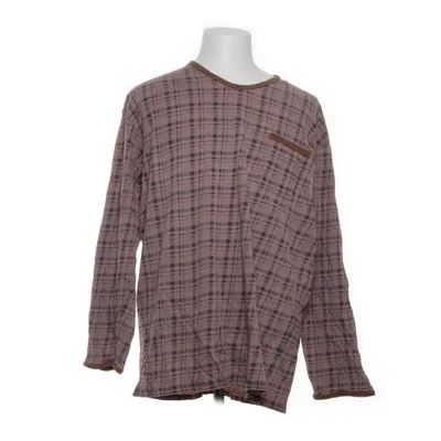 Pajama sweater (Pink, Brown) from Schiesser Cotton