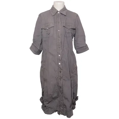 Shirt dress (Gray) from Bison Cotton