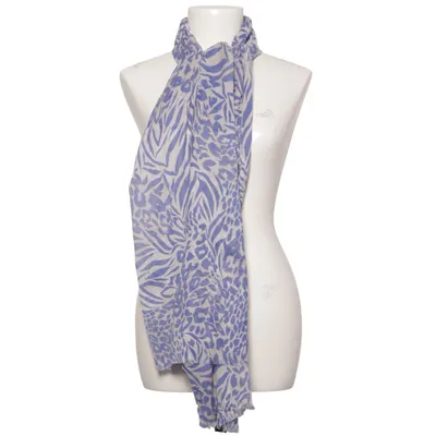 Shawl (Blue, White) from Mango Touch