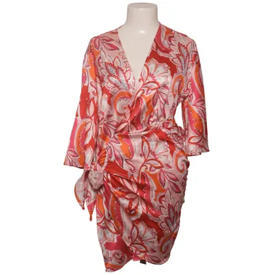Wrap dress (Red, Pink, Orange) from European Culture