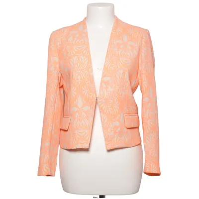 Blazer (Orange, Beige) from Lucy & Co. Polyester