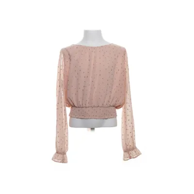 Blouse (Pink, Rosegold) from H&M Polyester
