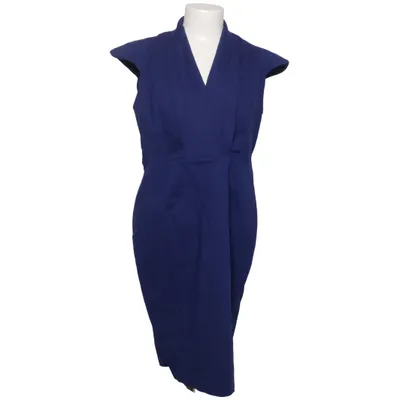 Jurk (Blauw) van Paper Dolls Katoen, Elastaan, Polyamide, Polyester