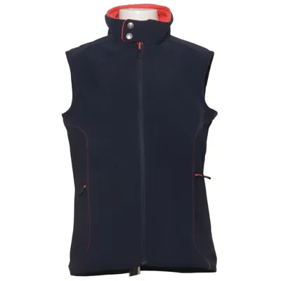 Outer vest (Blue, Red) from Fouganza Elastane, Polyester, Polyurethane