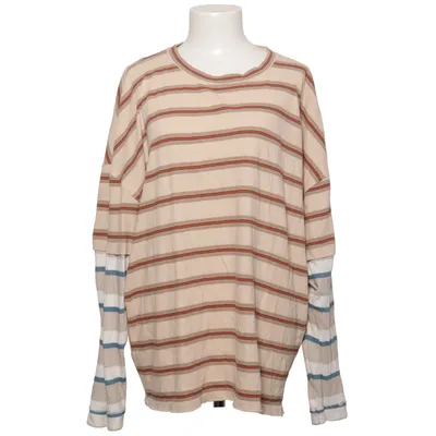 Langærmet t-shirt (Beige, Flerfarvet) fra Free People Bomuld