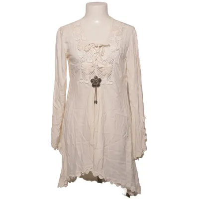 Kjole (Beige) fra Laura Scott Bomuld, Viscose