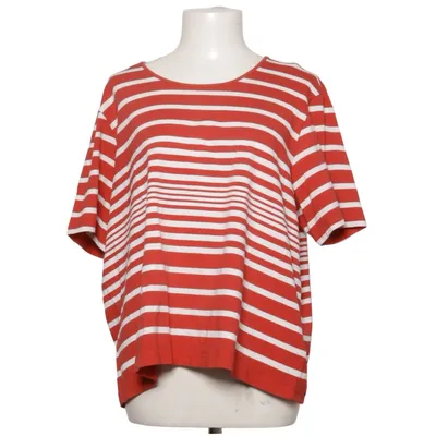 T-shirt (Rood, Wit) van Gerry Weber Katoen, Elastaan