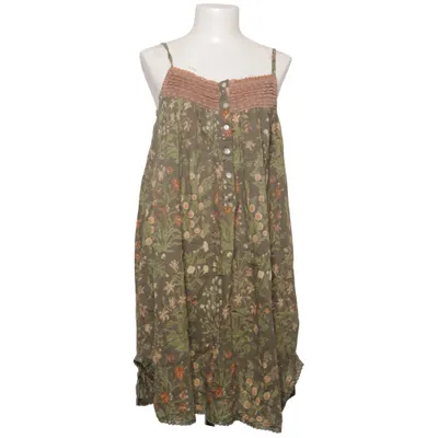 Dress (Green, Multicolored) from Linvosges Cotton