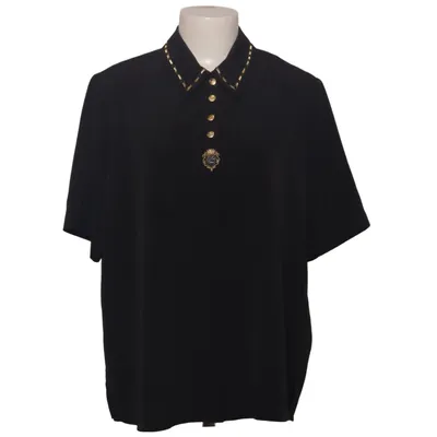 Kortärmad skjorta (Svart) från RIO Polyester