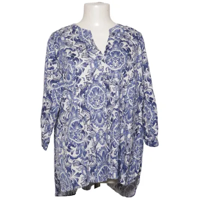 Blouse (Blue, White) from Women Essentials by Tchibo