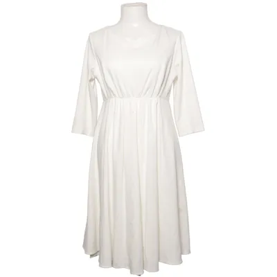 Jurk (Wit) van Tiffany Rose Elastaan, Polyester, Viscose